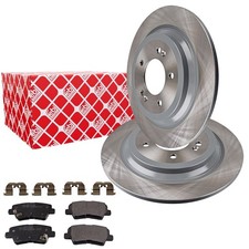 FEBI Bremsscheiben 302mm Beläge Set Hinten für HYUNDAI TUCSON TL KIA SPORTAGE QL