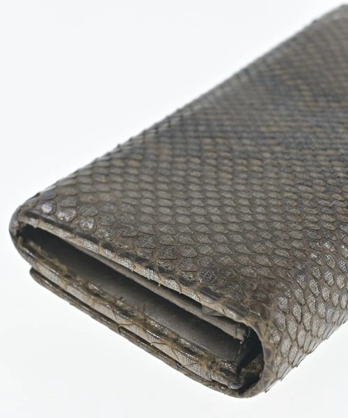 Gucci Python Wallcoin Coin Case Beige Brown Used - image 9