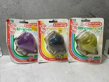 1987 Duncan Imperial Spin Tops x3 in rough packages Trompo Vintage