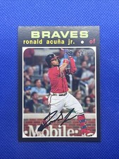 2020 Topps Heritage - Action Variation Ronald Acuña Jr. #464