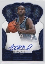 2013 Panini Preferred Crown Royale Rookies Blue 19/20 Shabazz Muhammad Auto 3s8