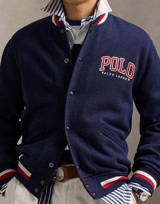 Polo Ralph Lauren Men's Logo Varsity Baseball Jacket - XL | eBay