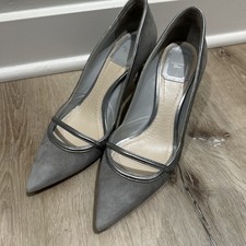 Christian Dior Suede DOrsay Pumps 37 Made In ...