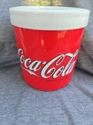 Vintage The Fridge Coca-Cola Koozie Can Holder Liquid Filled Coozie Lifoam