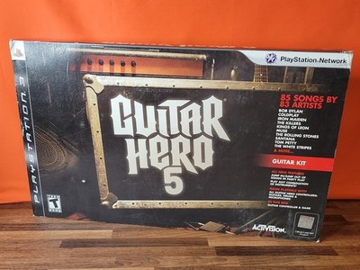 Guitar Hero 5 PlayStation 3 PS3 Bundle in Original Box ~ Please Read Description