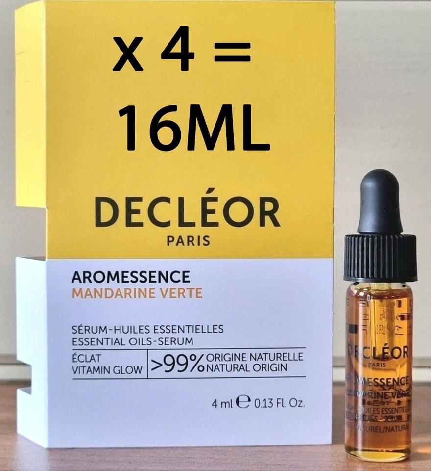 DECLÉOR Decleor Aromessence Green Mandarin Glow Oil Serum 16ml (more than 15ml) 4 x 4ml