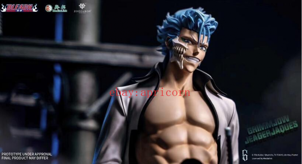 Zhuke Studio 1/6 BLEACH Grimmjow Statue Resin Figure Model