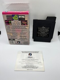 Trolls On Treasure Island (Nintendo NES) Complete CIB No Troll