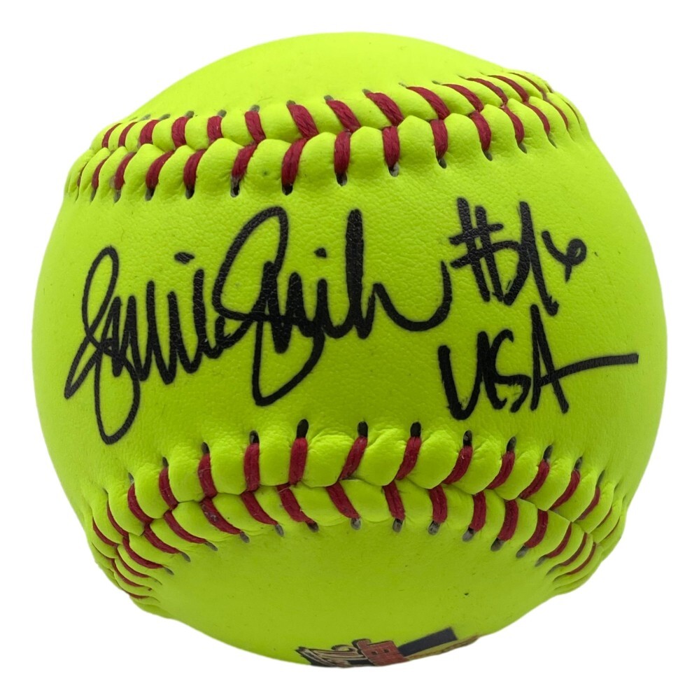 Jennie Finch Signed Softball Inscribed 