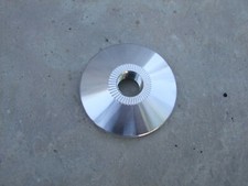 Protector de cubo de bicicleta BMX Cult, se adapta al eje delantero de 14 mm, tapa de acero tratado térmicamente, plateado