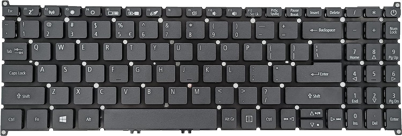 Replacement Keyboard for Acer Aspire 5 A515-43 A515-52 A515-53 A515-54 A515-55, 