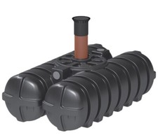 Roth Twinbloc® Abwassersammelgrube Fäkalientank Sammelgrube DIBt-Zulassung 1500L