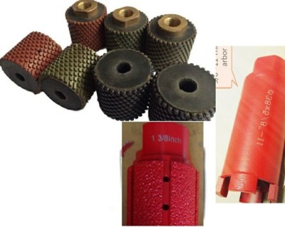 Wet Polishing Drum 7 Piece 2'' Zero Tolerance grinding Drum core bit Sink granite