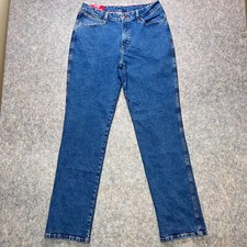 Wrangler Jeans Cowboy Cut Women 11/12X34 Style 18MWZ Slim Tapered Leg Stretch
