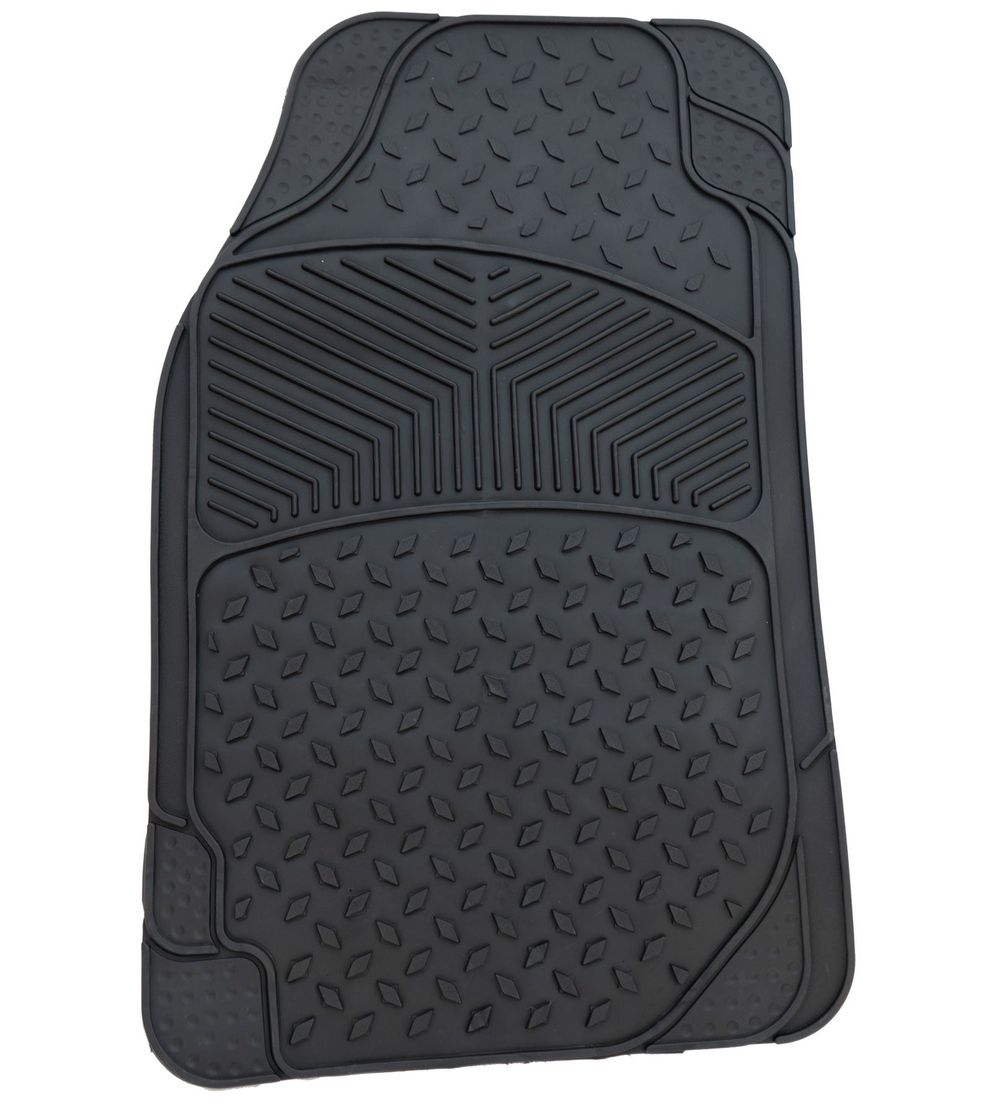UKB4C 3pc Full Set Heavy Duty Rubber Floor Mats fits Vauxhall Vectra