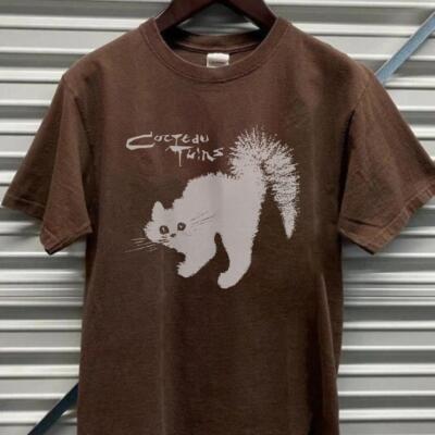 Cocteau Twins Cat Tshirt, Cocteau Twins Basic Unisex Tshirt Reprint  KH13301