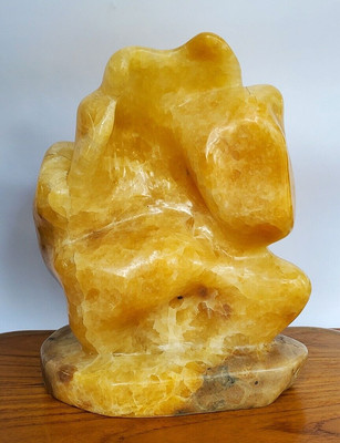 7.2 kg Natural Soap Stone Quartz Crystal Indonesia Polished Mineral Specimen