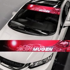 For Windshield Uv-resistant Banner Decal Sticker Honda Mugen Power Drift Racing For Windshield Uv-resistant Banner Decal Sticker Honda Mugen Power Drift Racing