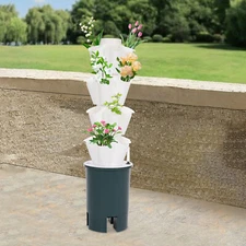 20 Hole Hydroponic Tower Hydroponics Growing System Kit Vertical Planting Tower