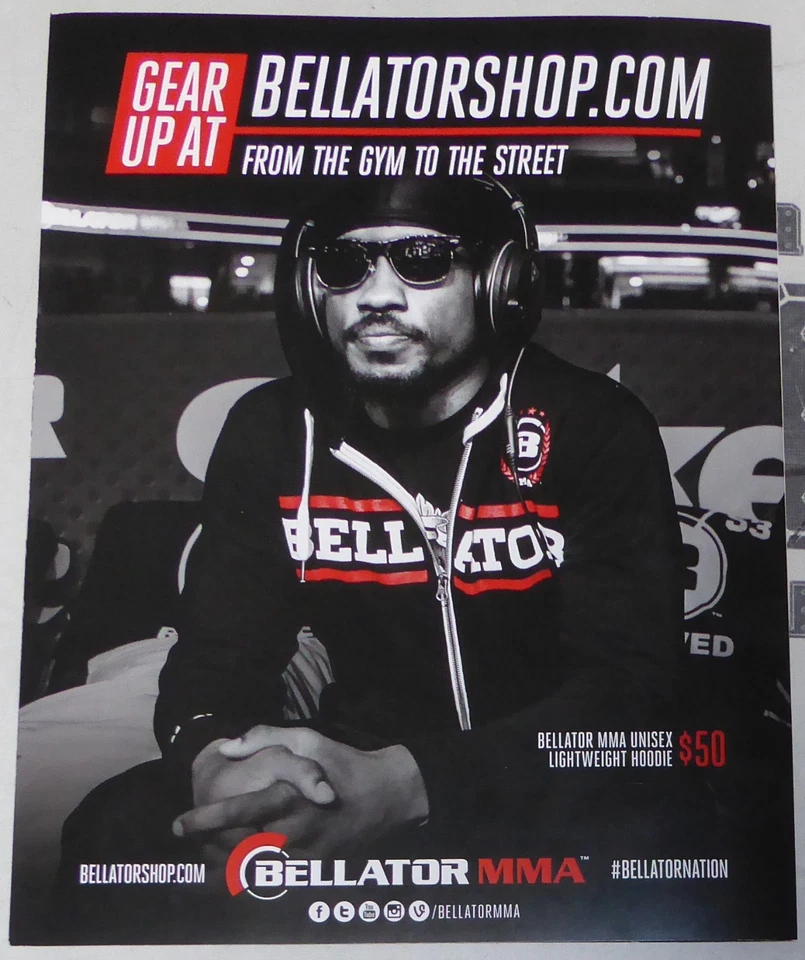 Ed Ruth Signed Bellator 163 MMA Pro Debut Fight Event Program BAS COA Fab Five - Image 4 of 4