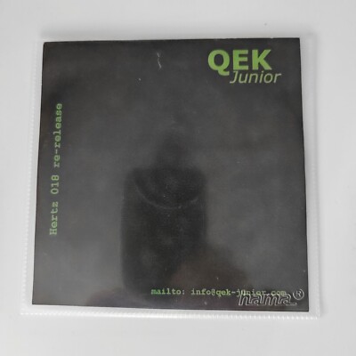 Qek Junior Untitled CDr Minimal Electro Wave Gothic Batcave Darkwave Industrial 
