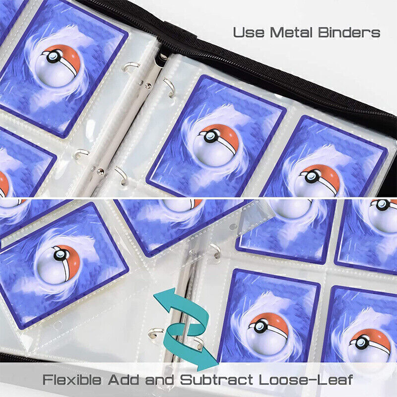 900 Pokemon Trading Card Binder Album Book Game Cards Collectors