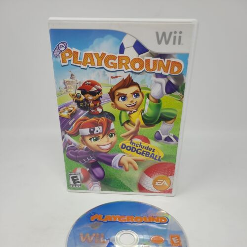 EA Playground Wii Game Tested Rated E Working Dodgeball Kids Sports | eBay