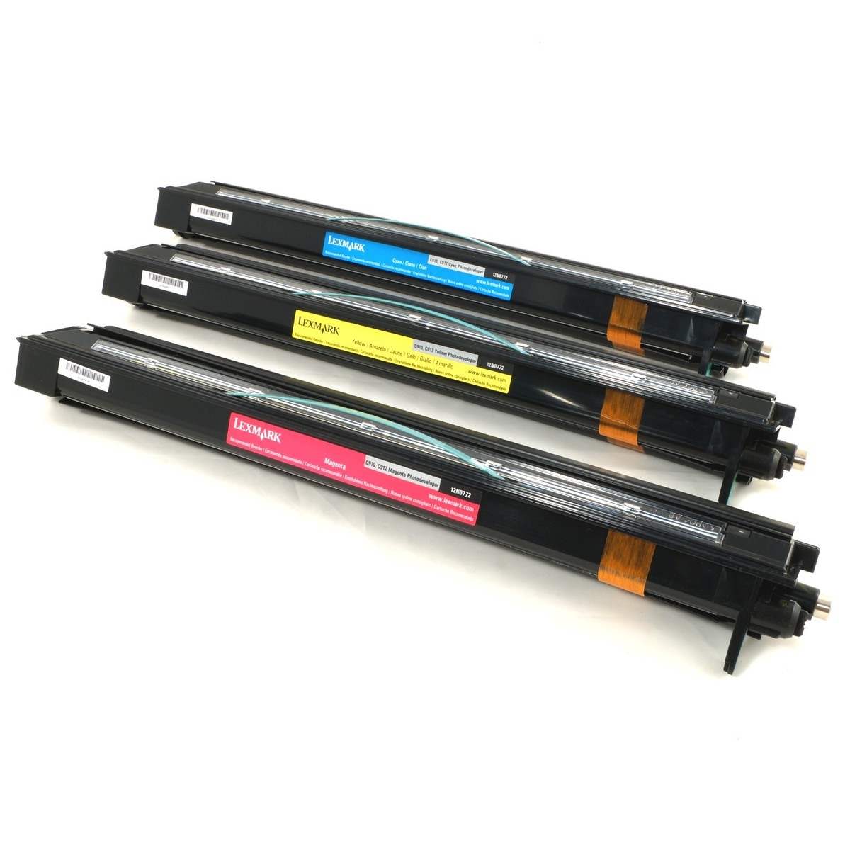 Original Lexmark 12N0772 Cyan Magenta Yellow Pack Photodeveloper Kit - View #9