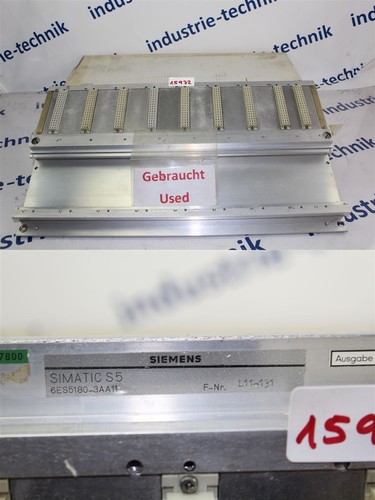 Siemens Simatic S5 6ES5180-3AA11 - Photo 1 sur 8