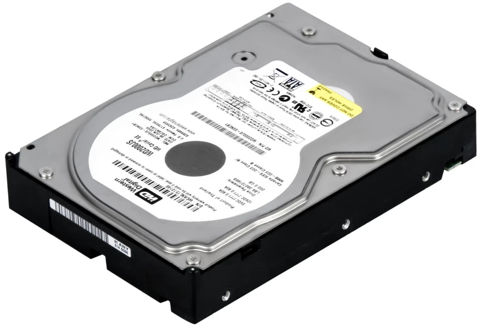 WESTERN DIGITAL CAVIAR SE Silver WD2000JS 200GB 7200 RPM SATA II 8MB 3.5" Inch - Image 3 of 3
