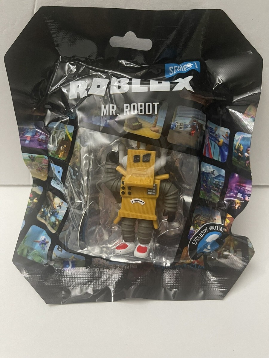 ROBLOX Figure Series 1 Backpack Clip ~ Mr Robot ~ With Code | eBay