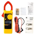 Fluke 301D AC/DC Clamp Meter 600A 600V Voltage Current Frequency Backlight