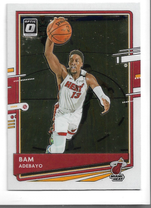 2020-21 Donruss Optic #52 Bam Adebayo - NM | eBay
