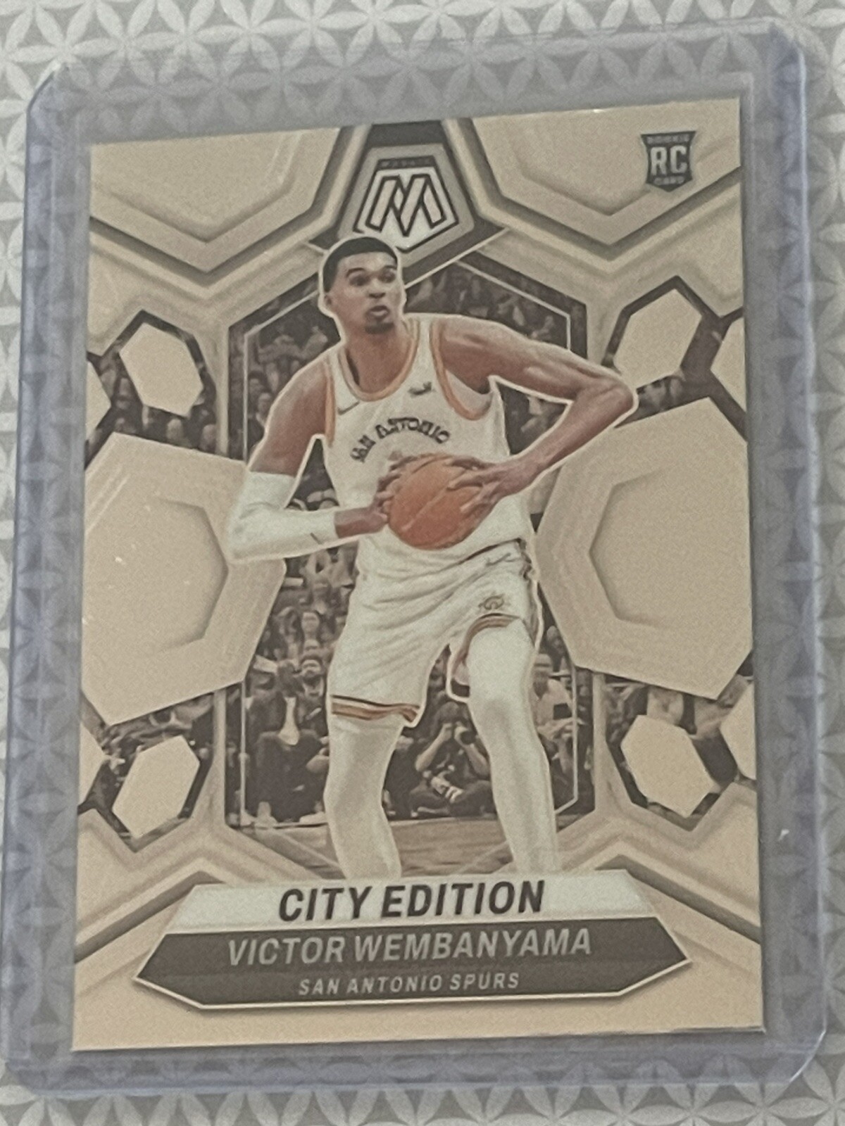 2023-24 Panini Mosaic Silver City Edition #282 Victor Wembanyama RC