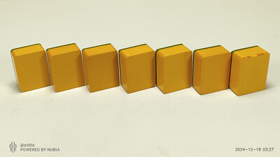 ONE (1) Chinese Bakelite Mah Jong tile Blank w/ Jade Green back READ PLZ! (1 PC)