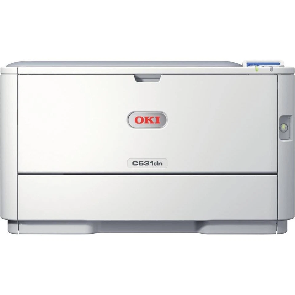 Oki C531dn Colour Laser Printer A4 USB Network Duplex 01327801 REF W/WARRANTY - Image 2 of 3