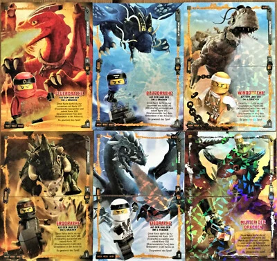 Lego® Ninjago™ Serie 4 Trading Card Holo-,Drachen-,Kristall-,Ultra_Auswahl