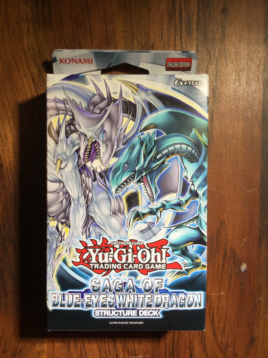 Yu-Gi-Oh! TCG Saga of Blue-Eyes White Dragon Structure Deck - Sealed Yu-Gi-Oh! TCG Saga of Blue-Eyes White Dragon Structure Deck - Sealed