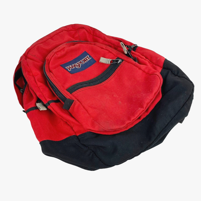 Jansport Big Student Backpack Red Large Satchel Book Bag Preowned 3 Lg Pockets | eBay Jansport Big Student Backpack Red Large Satchel Book Bag Preowned 3 Lg Pockets | eBay