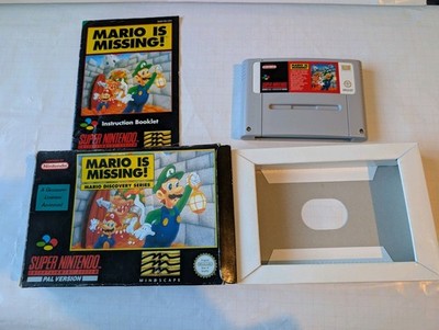 MARIO FEHLT Super Nintendo SNES OVP Spiel PAL Version komplett