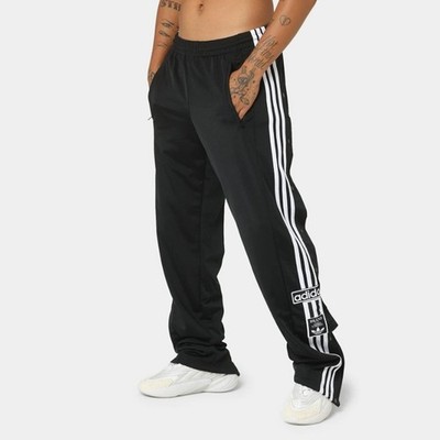 adidas Adibreak Track Pants Trainingshose Sporthose Knopfleiste Hose Schwarz M