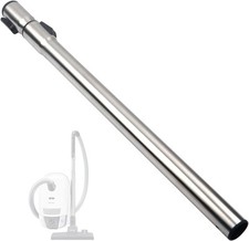 Telescoping Stainless Steel Vacuum Extension Wand Compatible with Miele C1 C2