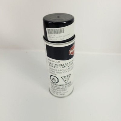 oem Harley Davidson Paint Denim Clear Coat Aerosol Spray Can 98606CLR