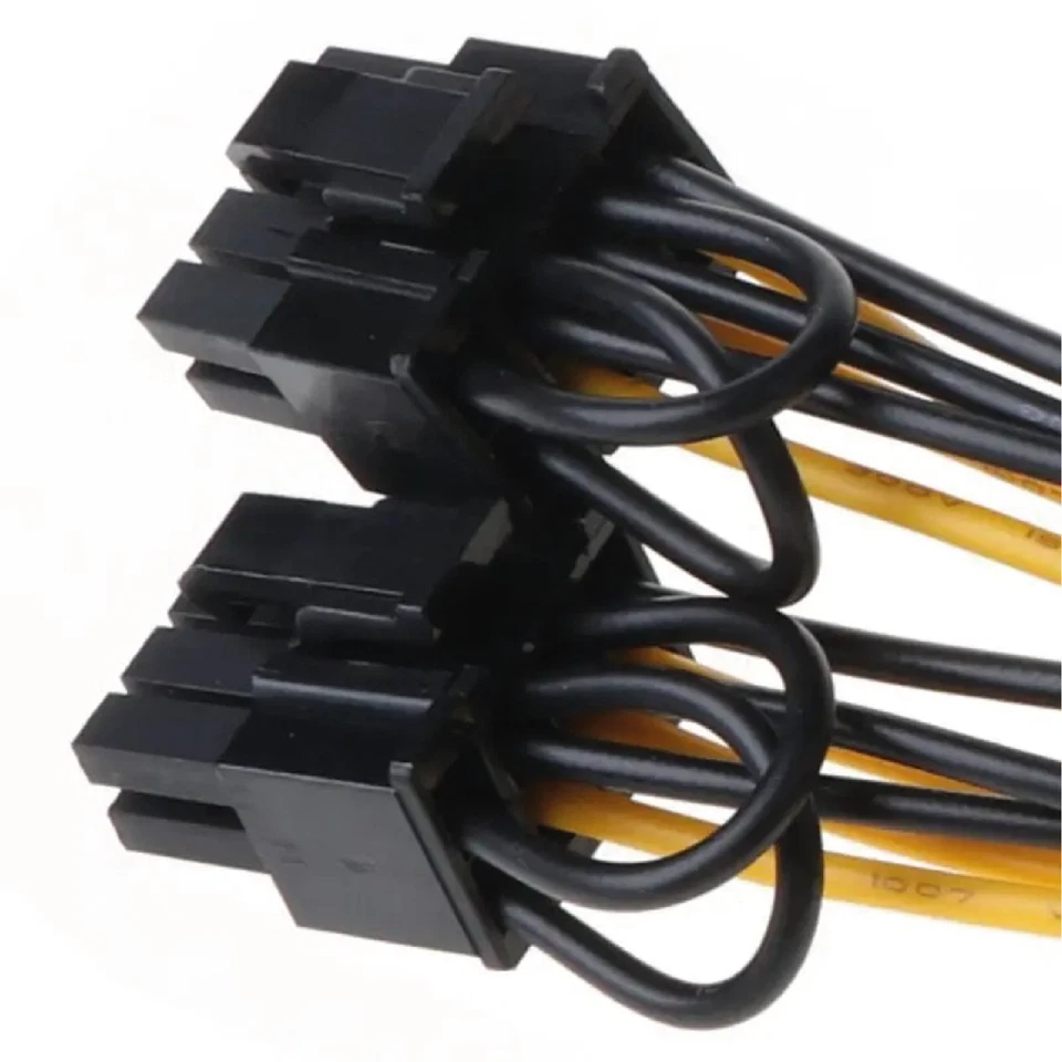 Câble Alimentation PCIe Carte Vidéo GPU 8 Pin 6 + 2 broches 2 x 8 pins - Photo 4/4