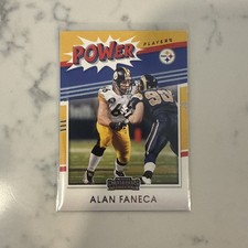2021 Panini Contenders - Power Players Alan Faneca #PP-AFA