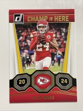 2024 PANINI DONRUSS SKYY MOORE CHAMP IS HERE FOOTBALL CARD CHIEFS NFL 18 topps