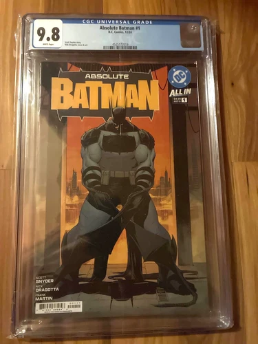Absolute Batman #1 CGC 9.8 Grade Cover A 1st Print Nick Dragotta
