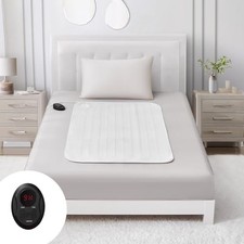 Electric Heated Mattress Pad Size, 31" x 55", Bed Warmer, 9 Heat Mini Twin