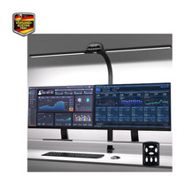 Led Schreibtischlampe 90Cm Doppelpunkt Schwanenhals Klemmbar