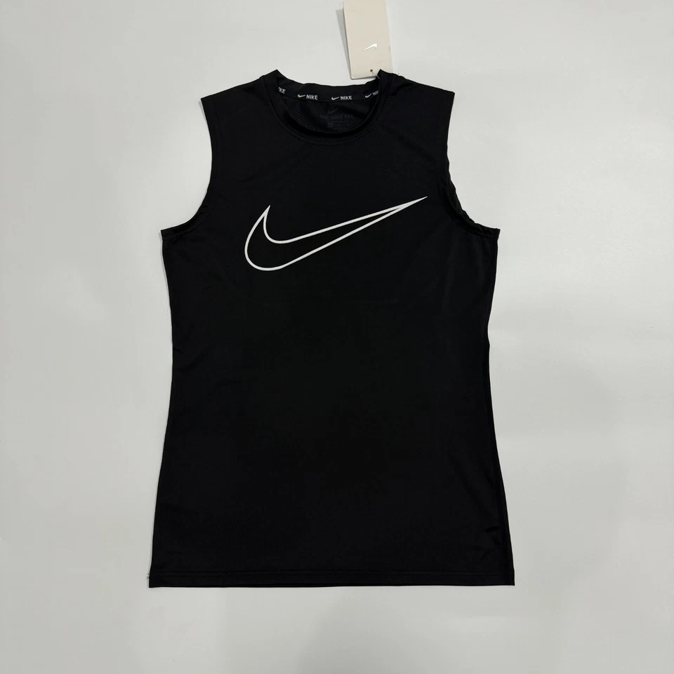 Nike Pro Dri-FIT Men's Tight-Fit Sleeveless Top - Image 2 of 4